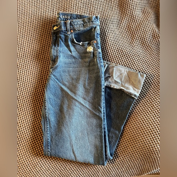 American Eagle Cuffed Stovepipe Jeans - Picture 1 of 11